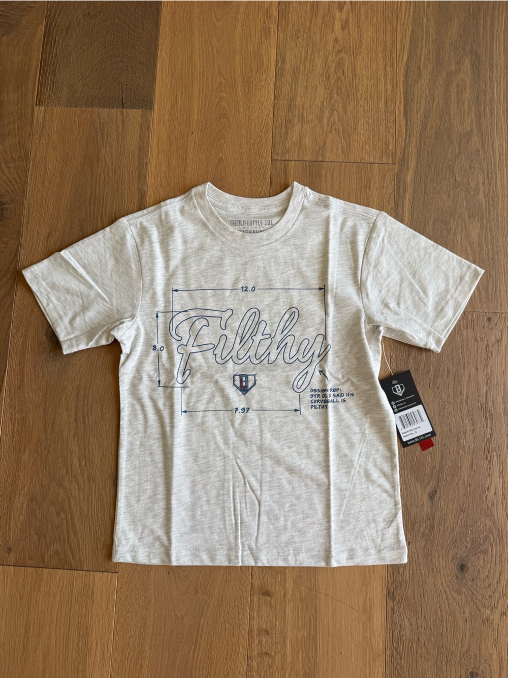 Baseball Lifestyle 101 - Blueprint Filthy - Youth- NEW WITH TAGS